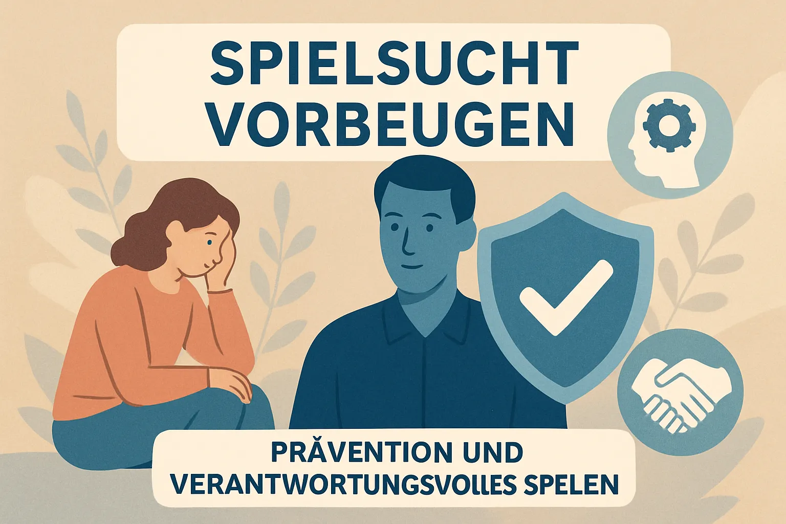 Familie spricht offen über Risiken von Glücksspiel, symbolisiert Prävention und Aufklärung